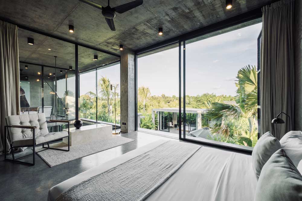 minimalistic villa bali