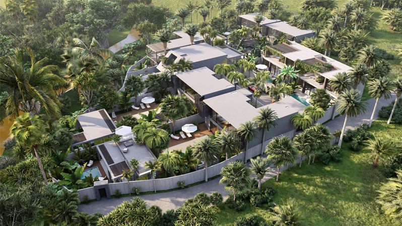 bali villa complex