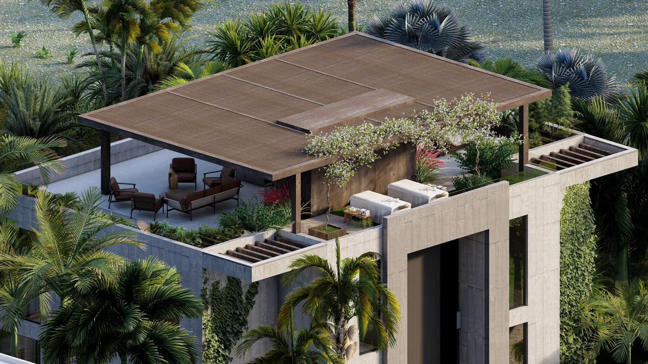 bali villa complex construction